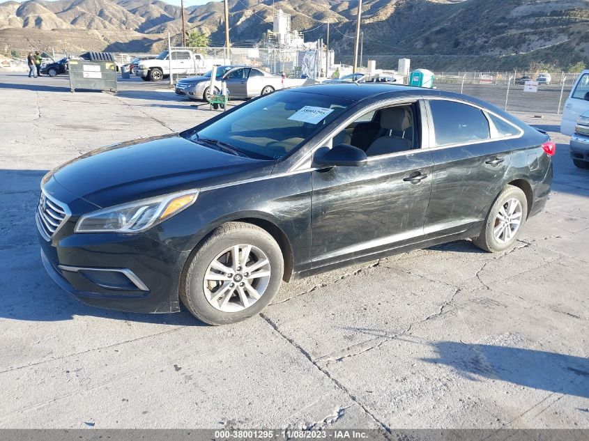 2016 HYUNDAI SONATA 2.4L - 5NPE24AFXGH397367