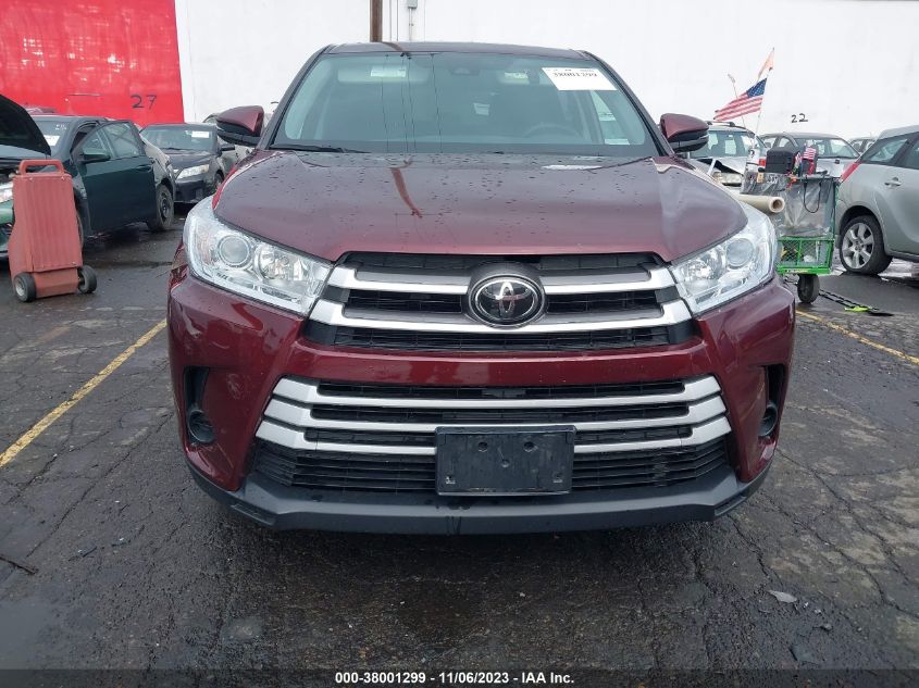 2018 TOYOTA HIGHLANDER LE - 5TDBZRFH0JS815250