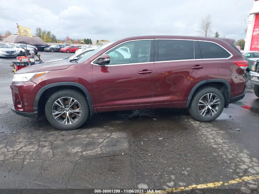 2018 TOYOTA HIGHLANDER LE - 5TDBZRFH0JS815250