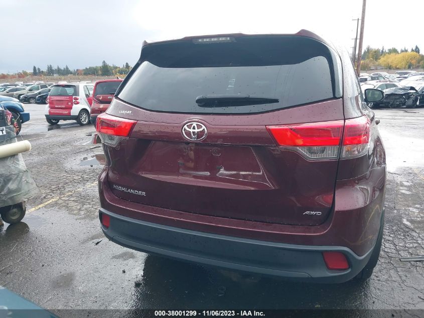 2018 TOYOTA HIGHLANDER LE - 5TDBZRFH0JS815250