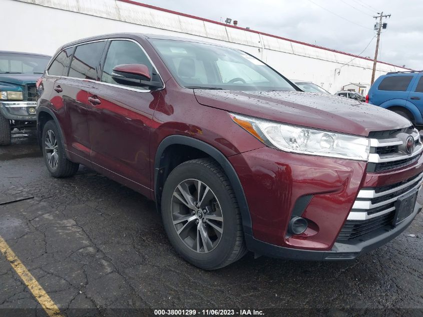 2018 TOYOTA HIGHLANDER LE - 5TDBZRFH0JS815250