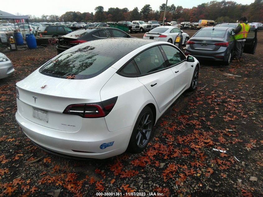 VIN 5YJ3E1EB2MF050386 2021 TESLA MODEL 3 LONG RANGE