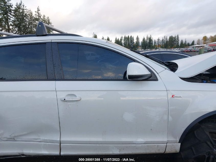 2013 AUDI Q7 PRESTIGE - WA1DGAFE8DD015148