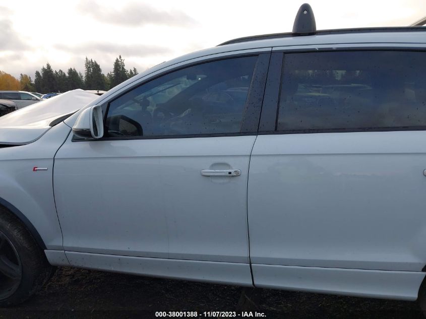 2013 AUDI Q7 PRESTIGE - WA1DGAFE8DD015148
