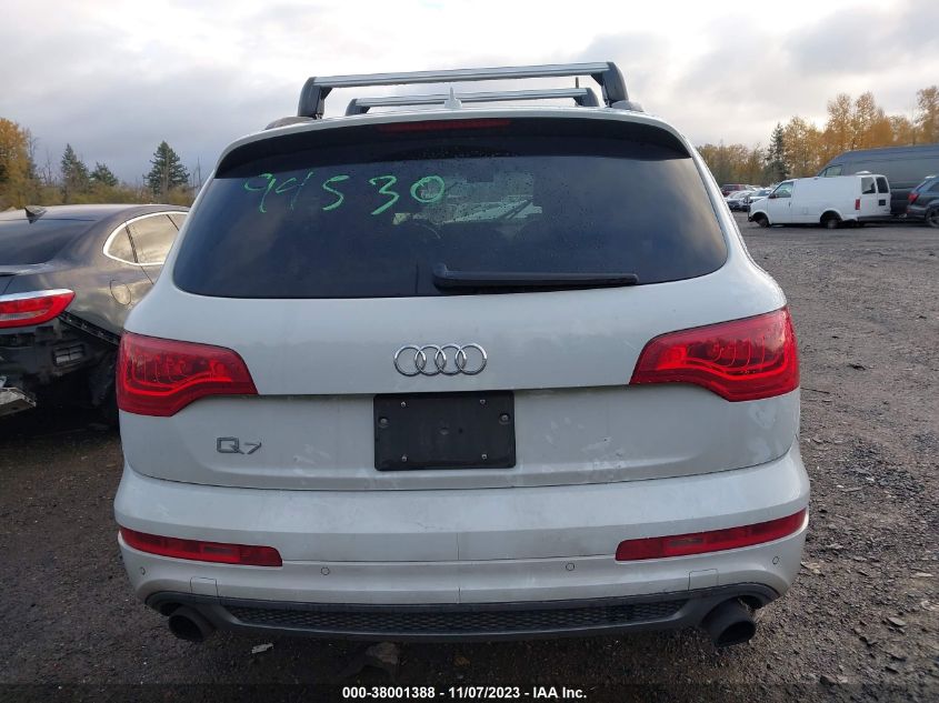 2013 AUDI Q7 PRESTIGE - WA1DGAFE8DD015148