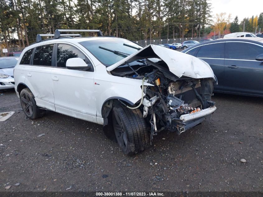 2013 AUDI Q7 PRESTIGE - WA1DGAFE8DD015148