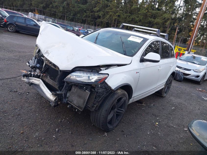 2013 AUDI Q7 PRESTIGE - WA1DGAFE8DD015148