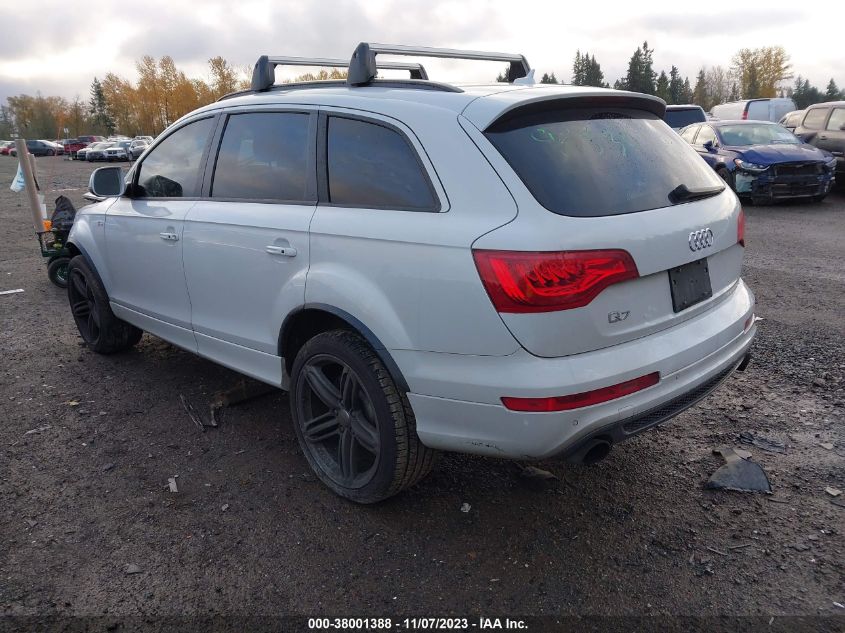 2013 AUDI Q7 PRESTIGE - WA1DGAFE8DD015148