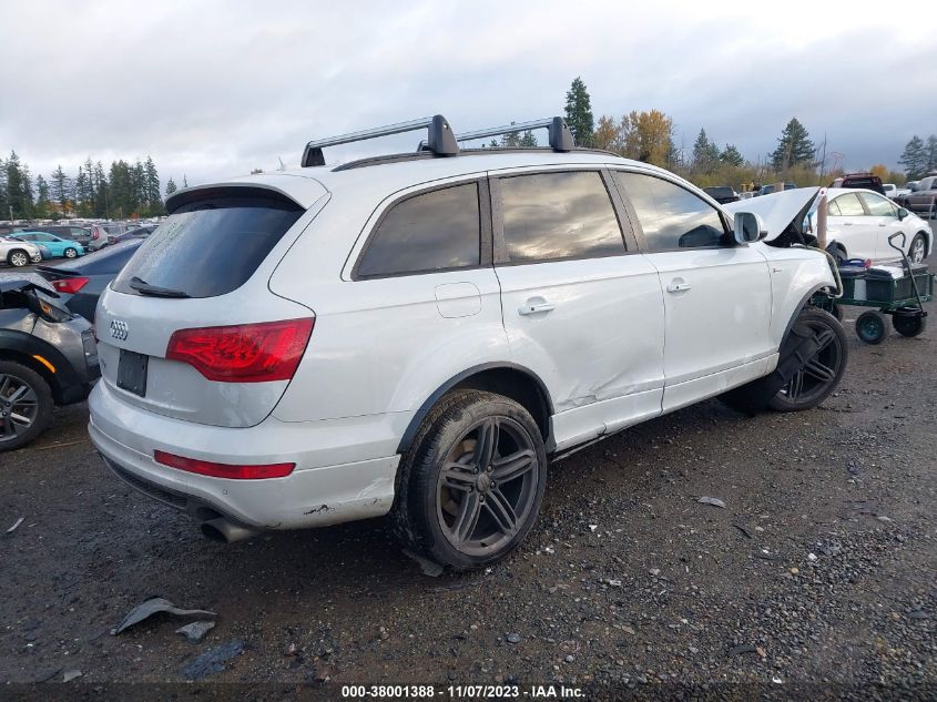 2013 AUDI Q7 PRESTIGE - WA1DGAFE8DD015148