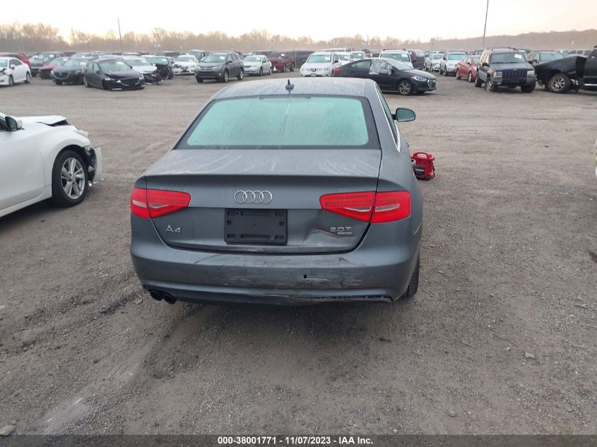 2013 AUDI A4 PREMIUM PLUS - WAUFFAFL3DN042118