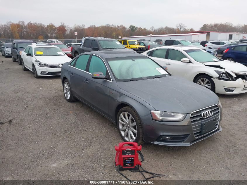 2013 AUDI A4 PREMIUM PLUS - WAUFFAFL3DN042118