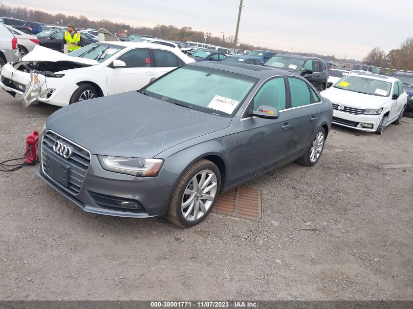 2013 AUDI A4 PREMIUM PLUS - WAUFFAFL3DN042118