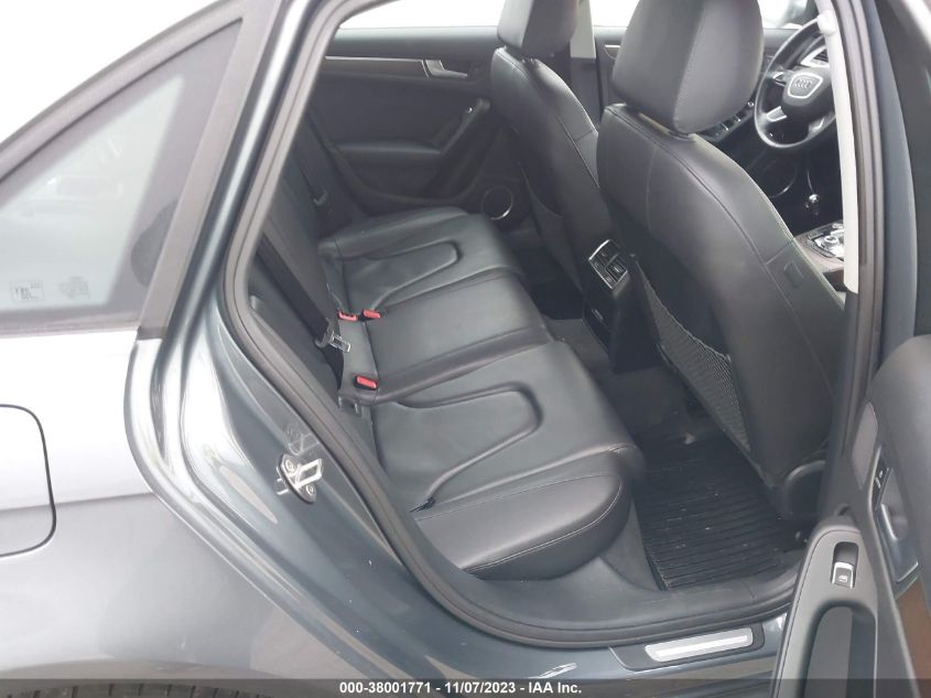 2013 AUDI A4 PREMIUM PLUS - WAUFFAFL3DN042118