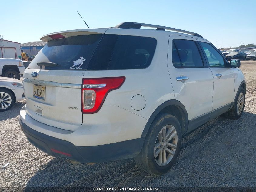 2013 FORD EXPLORER XLT - 1FM5K8D84DGC52941