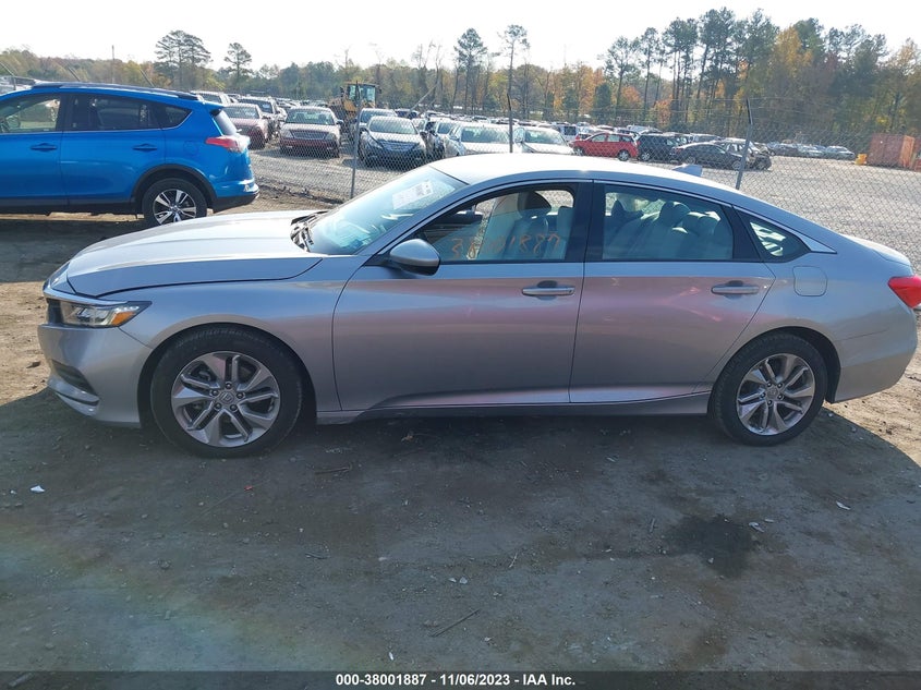 VIN 1HGCV1F11KA008255 2019 HONDA ACCORD LX