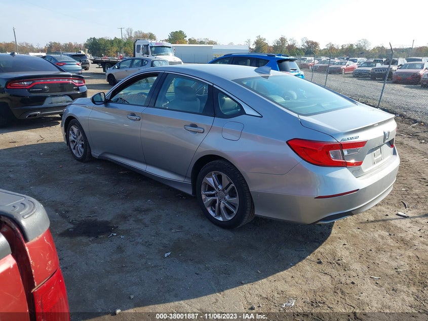 VIN 1HGCV1F11KA008255 2019 HONDA ACCORD LX