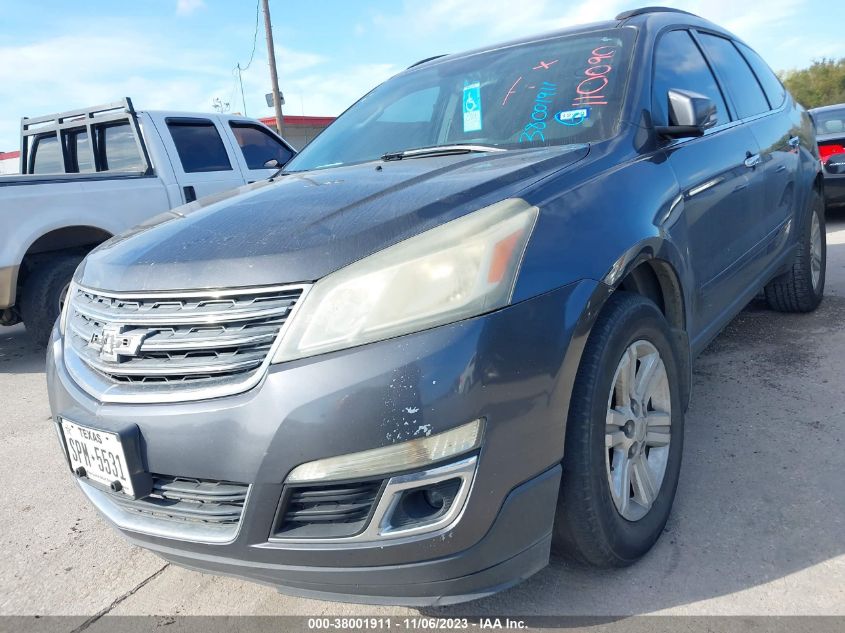 2014 CHEVROLET TRAVERSE 2LT - 1GNKRHKD8EJ110090