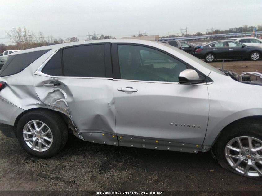 2022 CHEVROLET EQUINOX LT - 3GNAXJEV6NL224692
