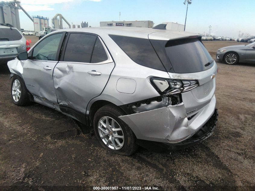 2022 CHEVROLET EQUINOX LT - 3GNAXJEV6NL224692
