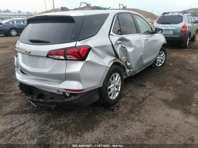 2022 CHEVROLET EQUINOX LT - 3GNAXJEV6NL224692