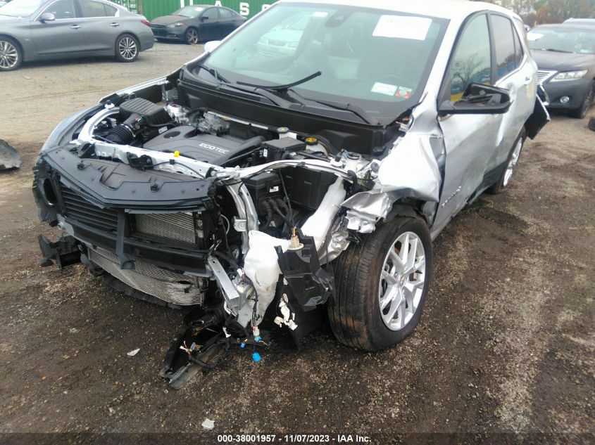 2022 CHEVROLET EQUINOX LT - 3GNAXJEV6NL224692