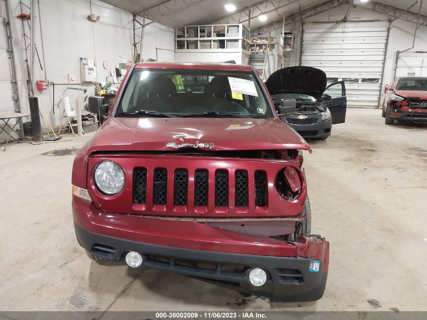 2014 JEEP PATRIOT LATITUDE - 1C4NJRFB6ED551369