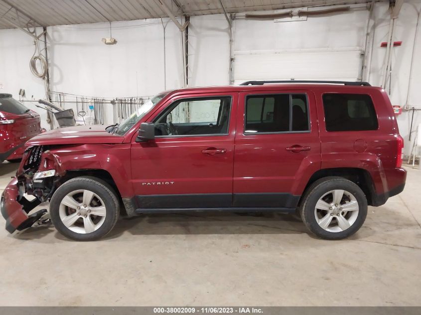 2014 JEEP PATRIOT LATITUDE - 1C4NJRFB6ED551369