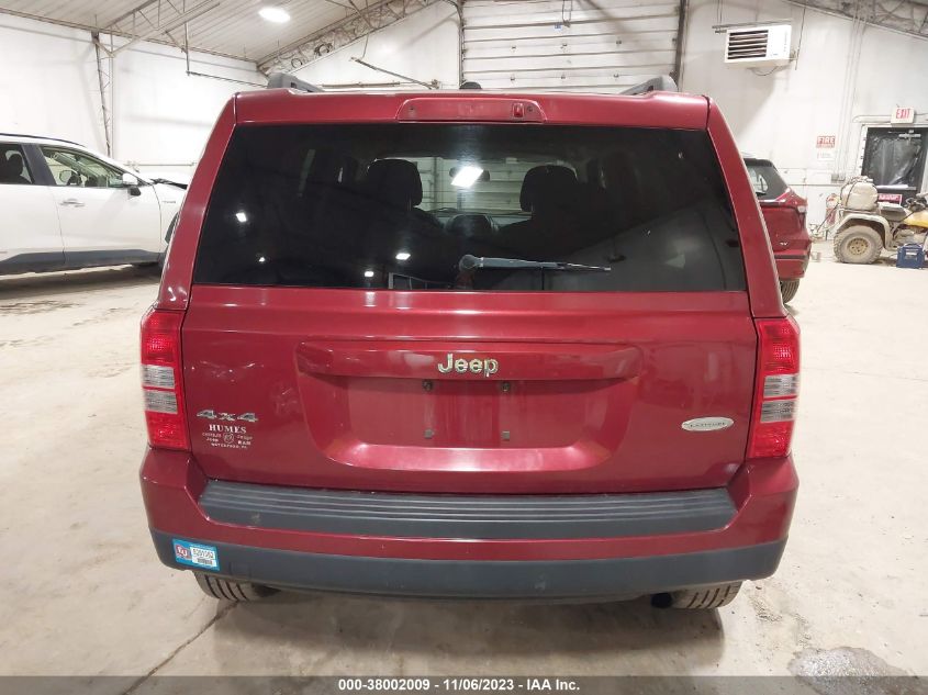 2014 JEEP PATRIOT LATITUDE - 1C4NJRFB6ED551369