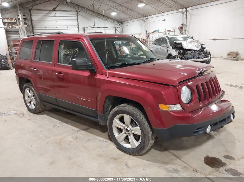 2014 JEEP PATRIOT LATITUDE - 1C4NJRFB6ED551369