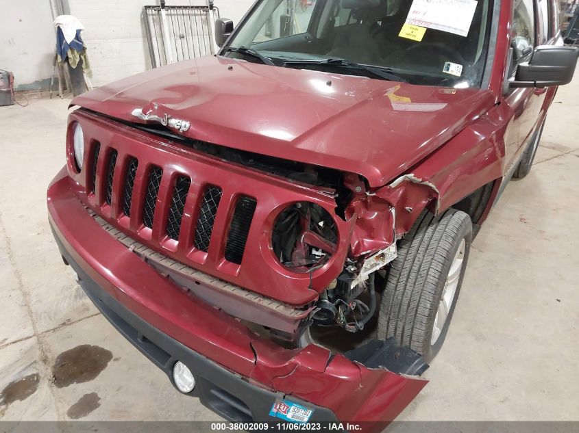 2014 JEEP PATRIOT LATITUDE - 1C4NJRFB6ED551369