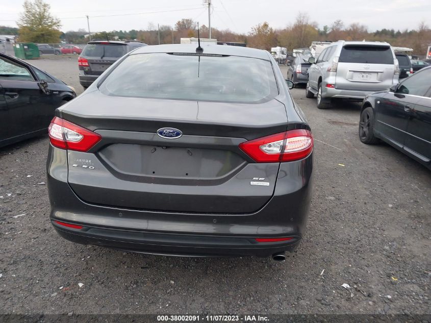 2016 FORD FUSION SE - 1FA6P0HD5G5110851