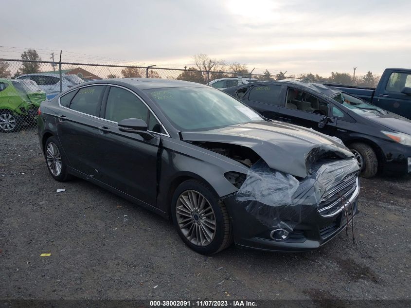 2016 FORD FUSION SE - 1FA6P0HD5G5110851