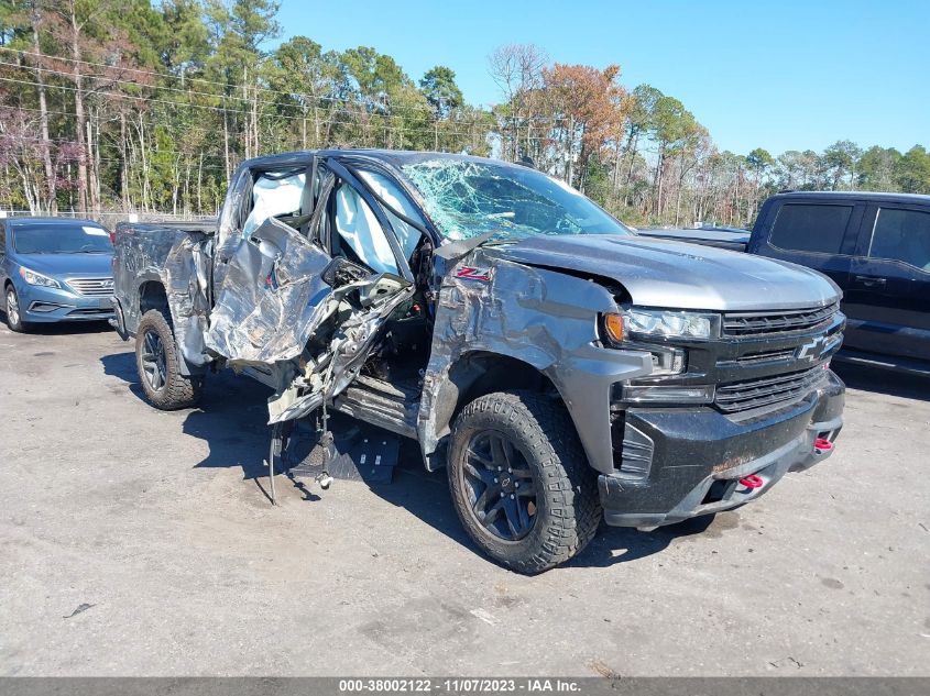 Lot #2525407575 2020 CHEVROLET SILVERADO 1500 4WD  SHORT BED LT TRAIL BOSS salvage car