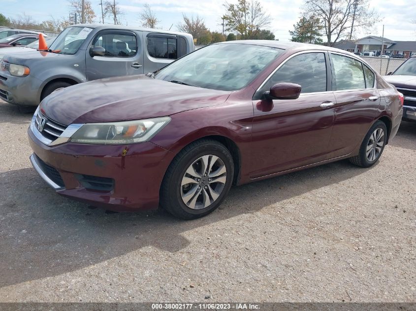 2013 HONDA ACCORD SDN LX 1HGCR2F34DA045928