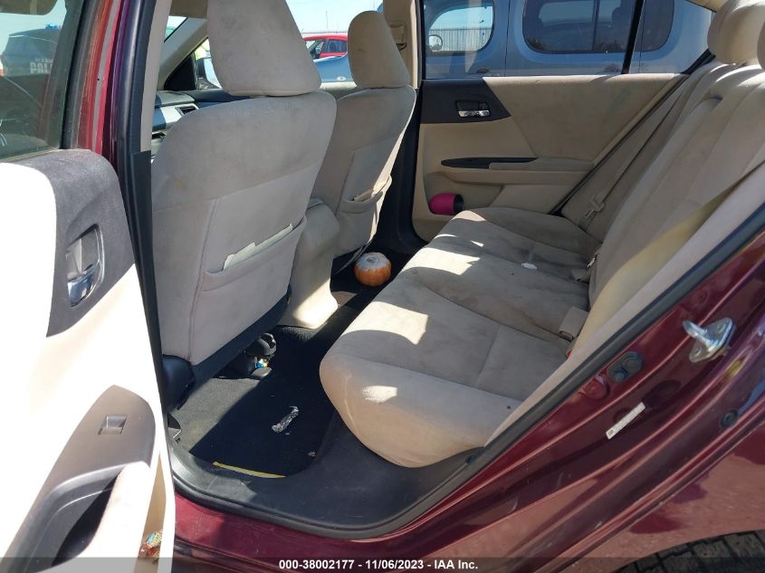 2013 HONDA ACCORD SDN LX 1HGCR2F34DA045928