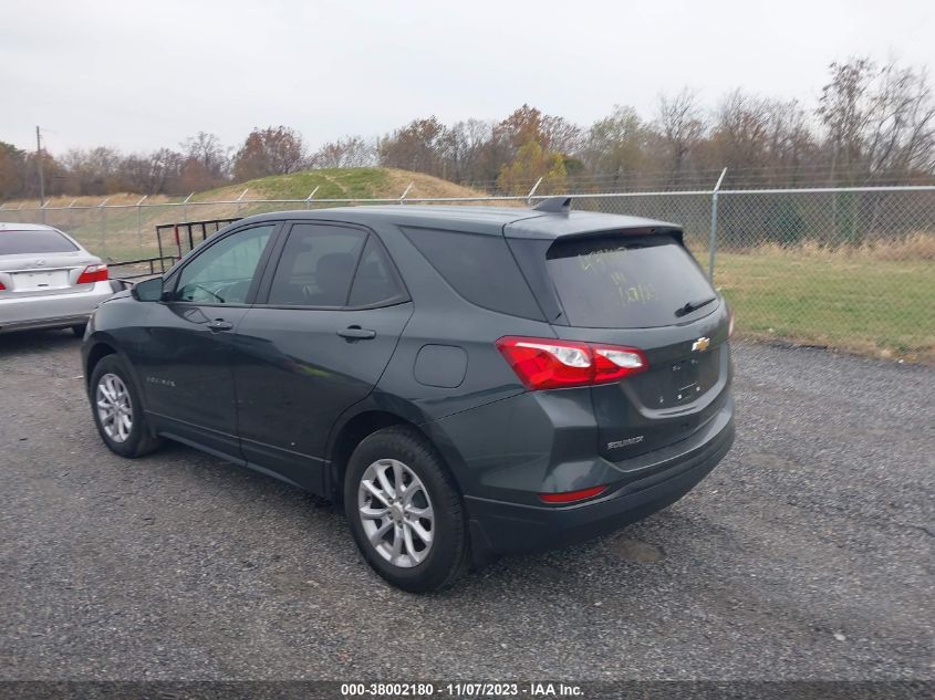 2020 CHEVROLET EQUINOX LS - 3GNAXHEV1LS620038