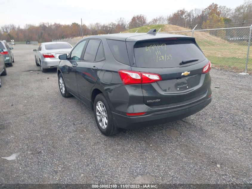 2020 CHEVROLET EQUINOX LS - 3GNAXHEV1LS620038