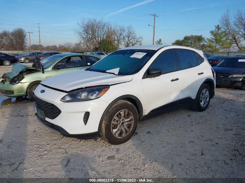 VIN 1FMCU0F64NUB03480 2022 FORD ESCAPE S