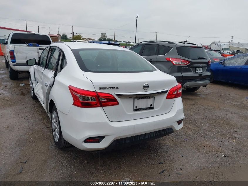 2019 NISSAN SENTRA S - 3N1AB7AP7KY326957