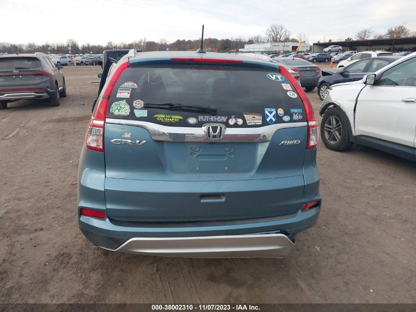 2016 HONDA CR-V EXL - 5J6RM4H77GL022729