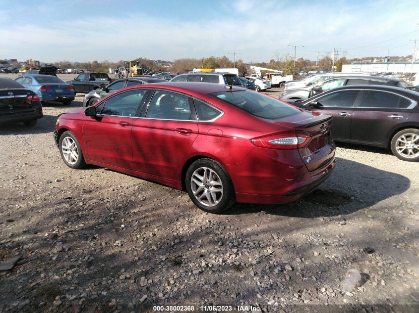 2015 FORD FUSION SE - 1FA6P0H71F5116316
