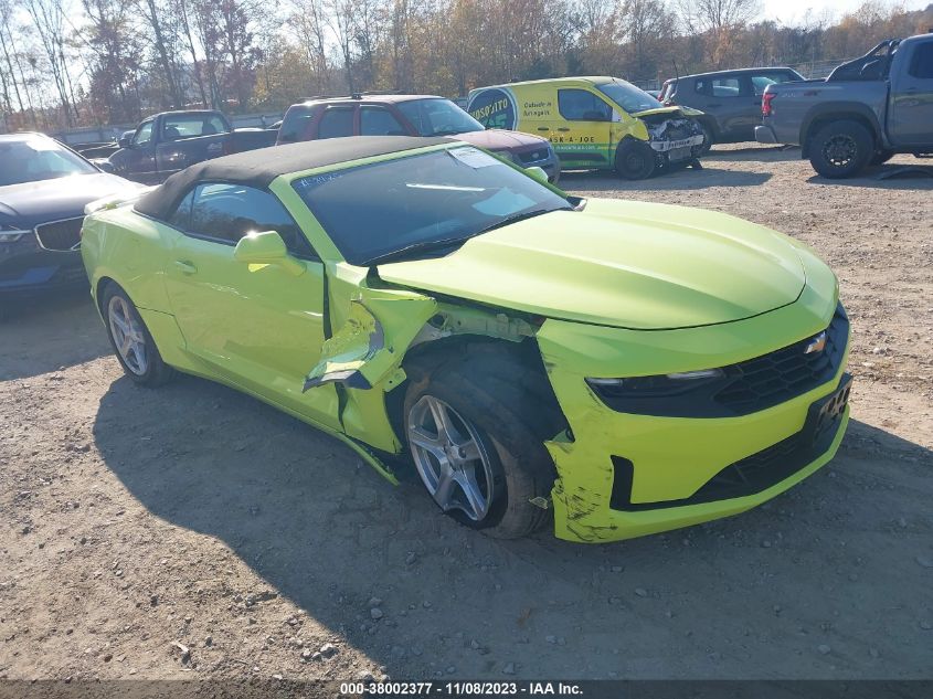 2021 CHEVROLET CAMARO RWD  1LT - 1G1FB3DS4M0103549