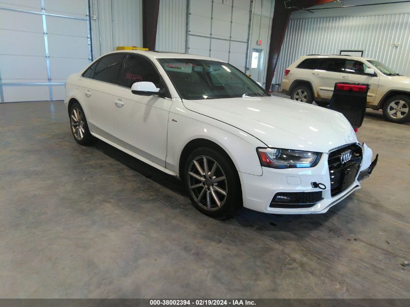 2015 AUDI A4 PREMIUM PLUS - WAUFFAFL5FN044763