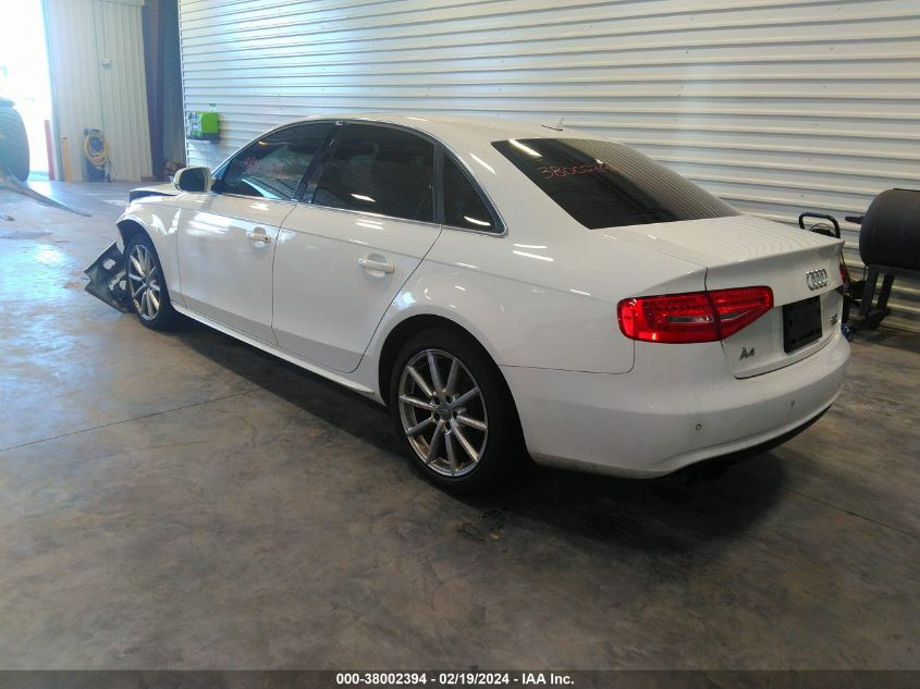 2015 AUDI A4 PREMIUM PLUS - WAUFFAFL5FN044763