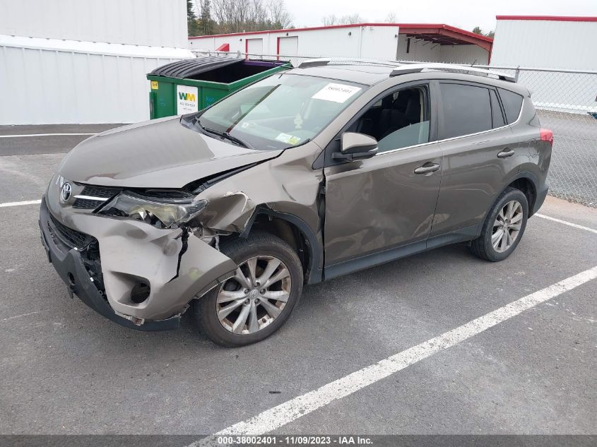 2013 TOYOTA RAV4 LIMITED - 2T3DFREV2DW098202