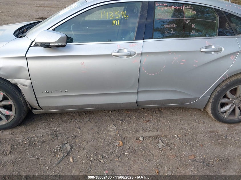 VIN 2G1105S3XJ9112233 2018 CHEVROLET IMPALA 1LT