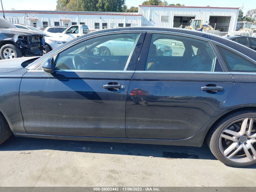 2014 AUDI A6 2.0T PREMIUM - WAUDFAFC1EN074218