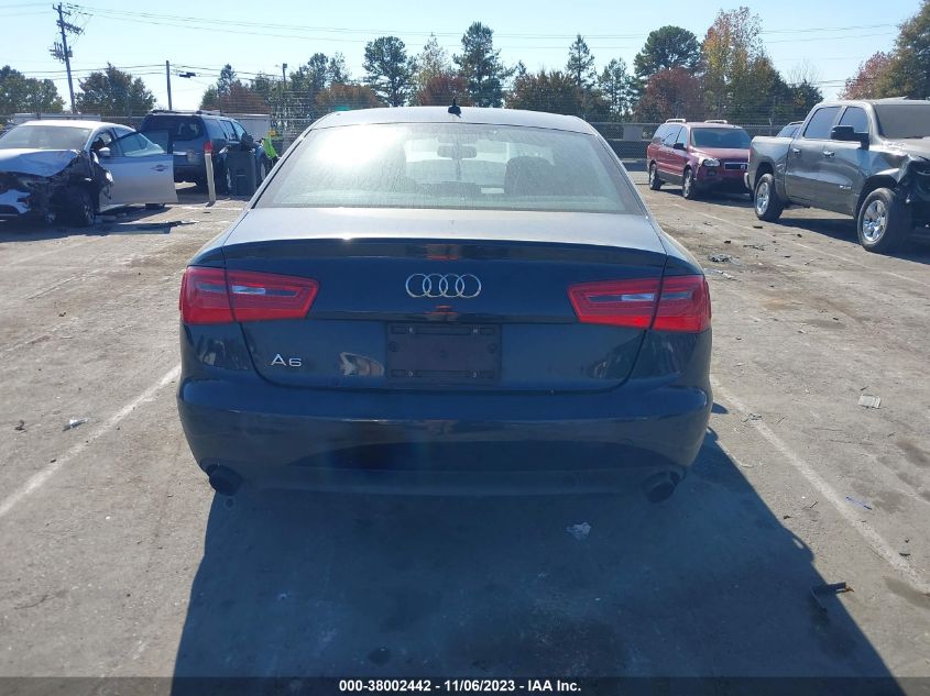 2014 AUDI A6 2.0T PREMIUM - WAUDFAFC1EN074218