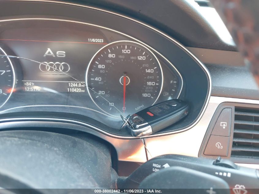 2014 AUDI A6 2.0T PREMIUM - WAUDFAFC1EN074218
