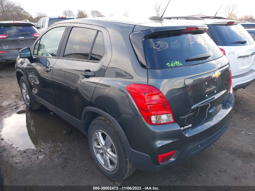 2019 CHEVROLET TRAX LS - 3GNCJNSB2KL306409
